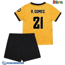 Fotballdrakt Barn Wolves Rodrigo Gomes #21 Hjemmedraktsett 2025-26 Kortermet (+ Korte bukser)